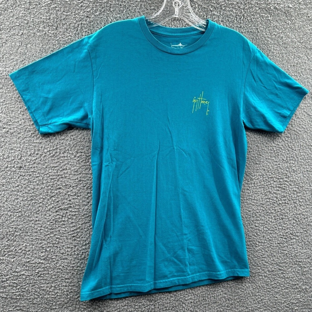 Guy Harvey Mens Graphic T Shirt S Marlin Fishing Coastal Classic Outdoor Angler